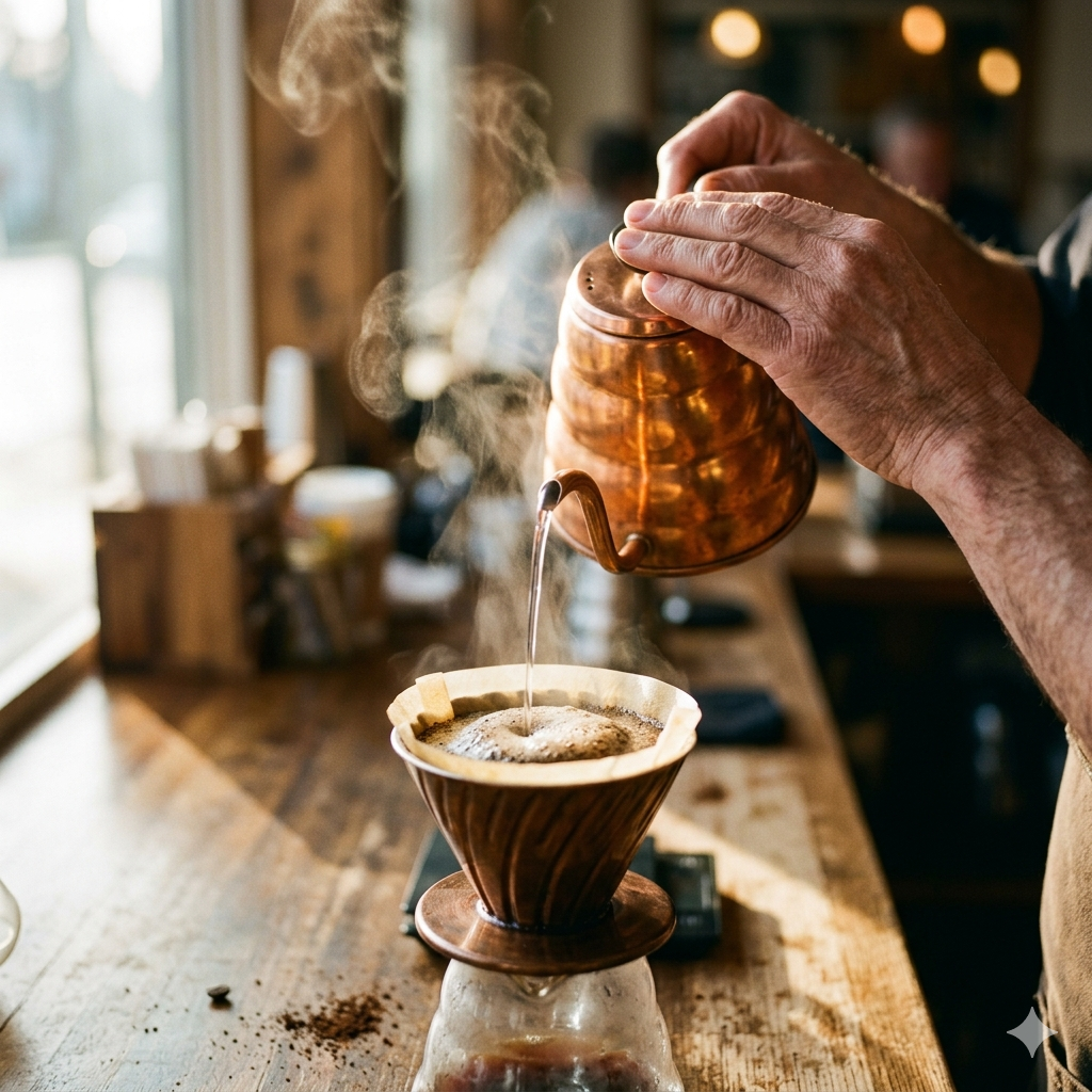 Post Instagram de métodos de café Cob's